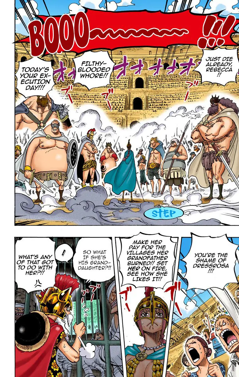 One Piece Digital Colored Chapter 722 image 08
